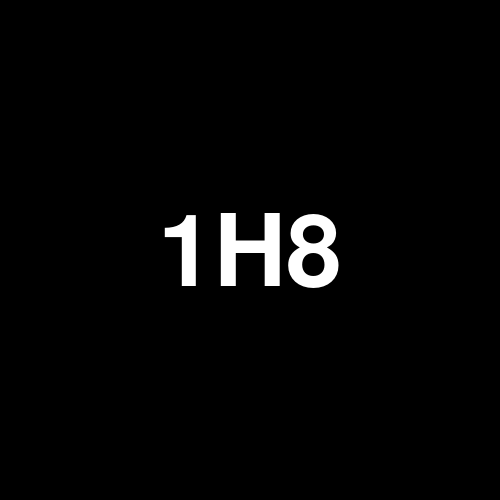 1H8 logo