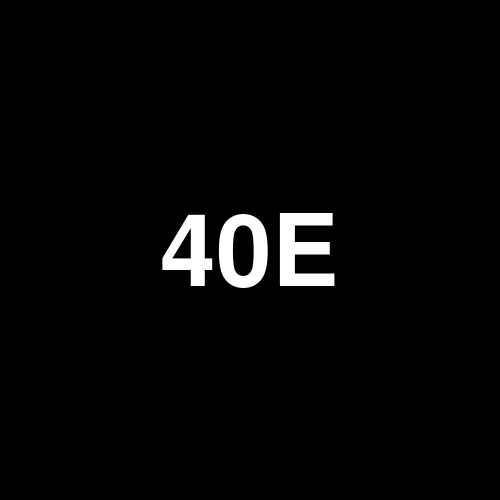 40E logo