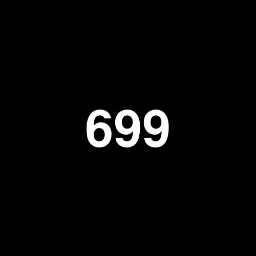 6999