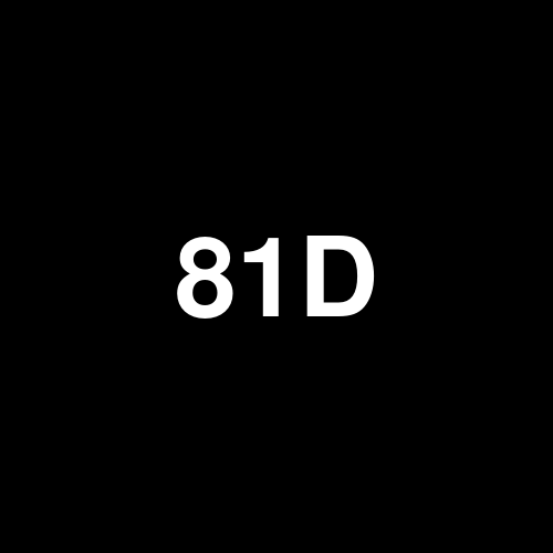 81D logo