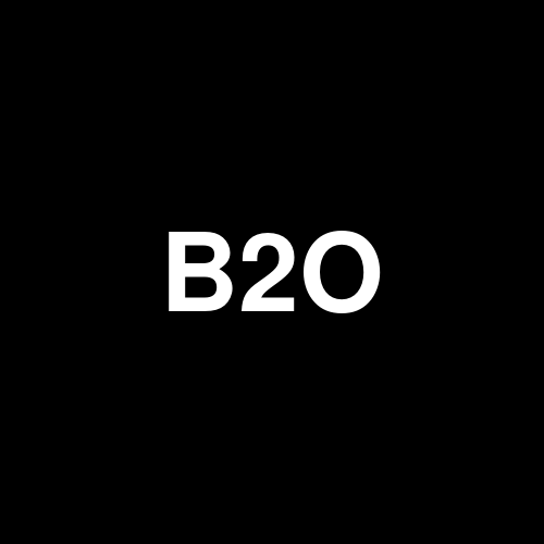 B2O logo