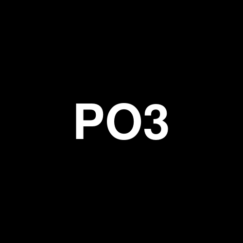 PO3 logo